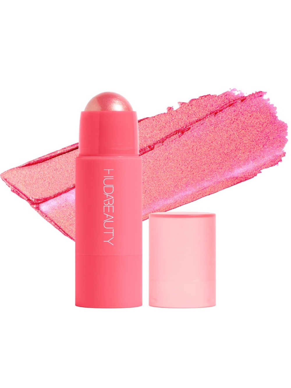 NIB huda beauty CHEEKY TINT BLUSH STICK in Proud Pink